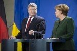 Порошенко на зустрічі з Меркель: Ми маємо діяти рішуче, щоб примусити Росію виконувати Мінські угоди