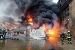 У Києві палає склад паливно-мастильних матеріалів – відео