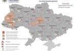 Високий рівень аварійності залишається у трьох областях України – мапа