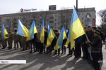 "1096 днів боротьби": У Херсоні відбулася акція на підтримку тимчасово окупованого Криму