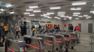 У Києві відкрили оновлений вестибюль станції метро "Лівобережна" 