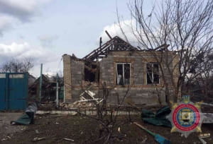 обстріляна з "Градів" Авдіївка 