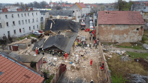 Обвал будинку в Польщі
