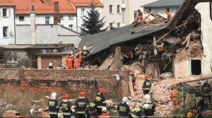 Обвал будинку в Польщі