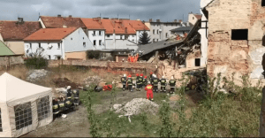 Обвал будинку в Польщі