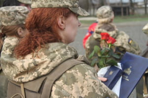 Геращенко відвідала мужніх захисниць цілісності держави у зоні АТО
