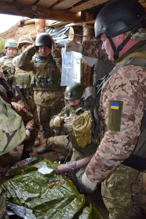Опорник ЗСУ на Луганщині