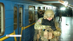 Навчання копів у метро