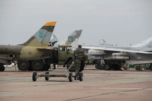 Тренування бомбардувальників ВПС ЗСУ
