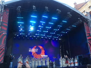 У середмісті Києва офіційно відкрилося Євромістечка 