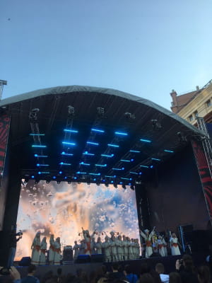 У середмісті Києва офіційно відкрилося Євромістечка 