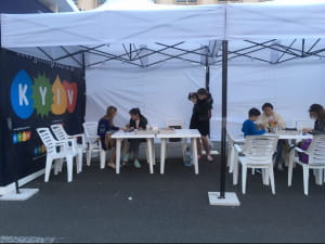 У середмісті Києва офіційно відкрилося Євромістечка 