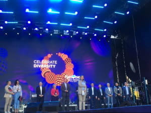 У середмісті Києва офіційно відкрилося Євромістечка 
