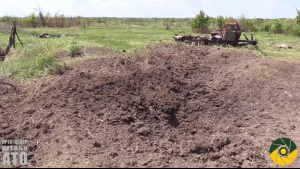 Наслідки обстрілів з "Граду"