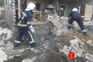 Обвал будівлі на Рівненщині