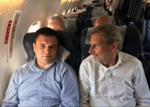 Йоганнес Ган та Павло Клімкін
