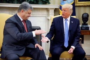 Порошенко Трамп