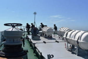 навчання десантників і військових моряків у Чорному морі