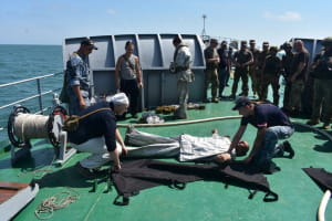навчання десантників і військових моряків у Чорному морі