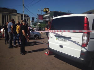 Стрілянина біля центрального вокзалу Києва