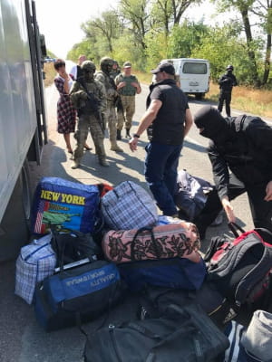 Передача бранців з "ДНР"