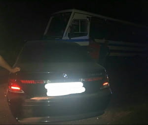 На Одещині п’яний водій BMW влетів в рейсовий мікроавтобус 