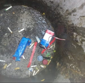 У Маріуполі біля драмтеатру знайшли гідродинамічну пушку