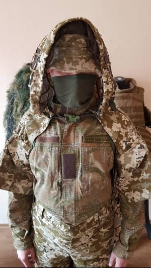 Індивідуальний маскувальний комплект для снайперів