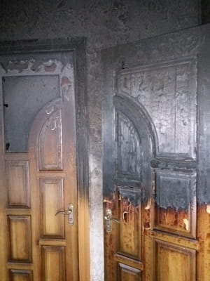 Калинівка, пошкоджені будинки