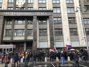 Антипутінські мітинги в Росії