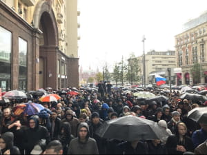 Антипутінські мітинги в Росії