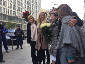 Ніна Матвієнко на Алеї зірок