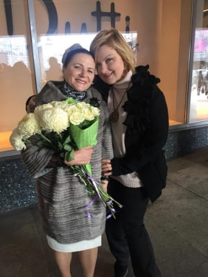 Ніна Матвієнко на Алеї зірок