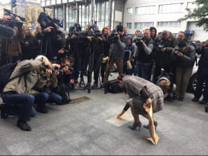 Ніна Матвієнко на Алеї зірок