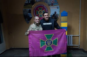 Олександр Усик зустрівся з прикордонниками