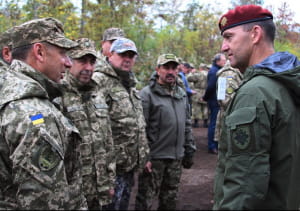 Обмін досвідом військових