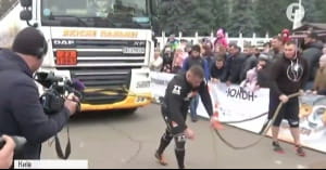 Рекорд стронгмен