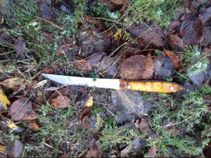 Хлопець із ножем тягнув свою матір вулицею