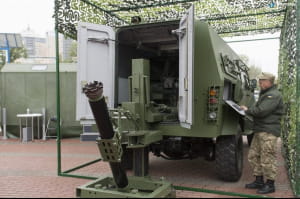 Барс-8ММК на виставці "Зброя і безпека" в Києві