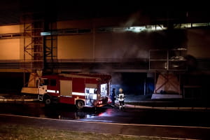 У Києві Вночі горів гіпермаркет "Ашан"