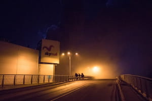 У Києві Вночі горів гіпермаркет "Ашан"