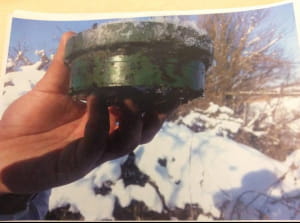 Заборонені протипіхотні міни на сході