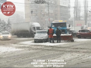Київ сніг ДТП