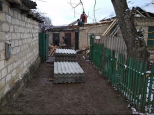 Новолуганське через два дні після атаки