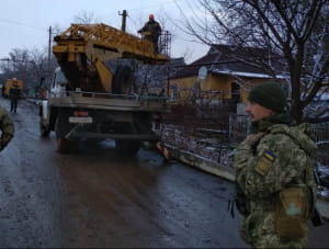 Новолуганське через два дні після атаки