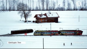 У Швейцарії здуло потяг