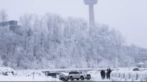 замерз Ніагарський водоспад