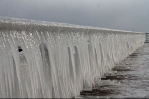 Бурульки на Чорному морі