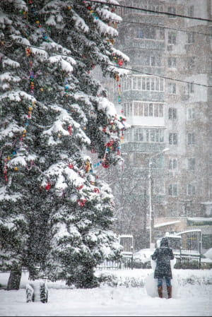 Зима в Одесі