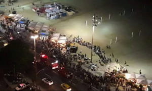 Наїзд на пляжі Копакабана